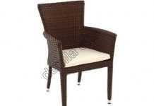 Minderli bahçe sandalyesi Minderli bahçe sandalyesi, minderli rattan sandalye, rattan sandalyeler.