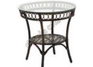 Yuvarlak rattan bahçe mobilyaları Yuvarlak rattan bahçe mobilyaları, yuvarlak bahçe masası, rattan bahçe masası.